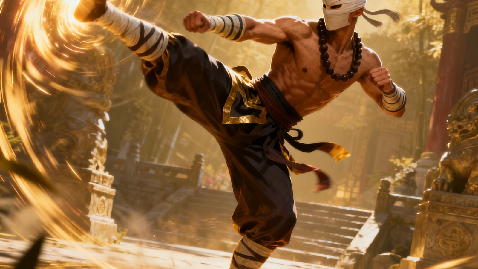 东升国际社区玩家盲僧精彩操作回旋踢，画面定格高光时刻